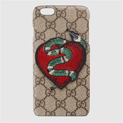 cover gucci per iphone 6 plus|GUCCI Printed coated.